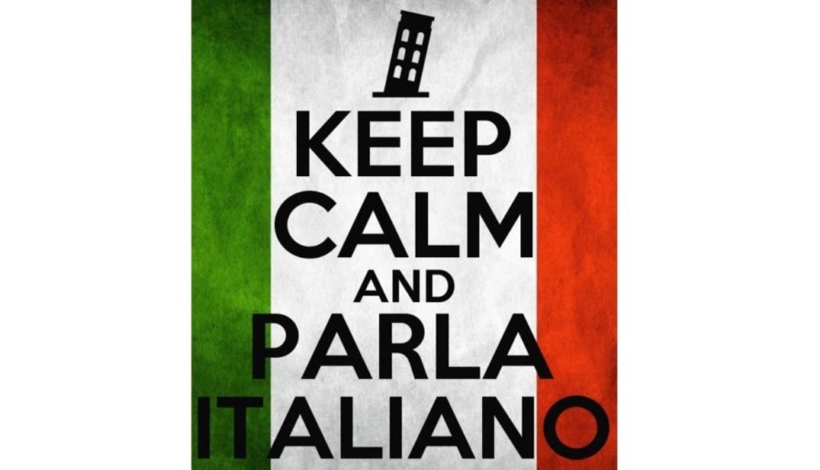 keep calm and parla italiano