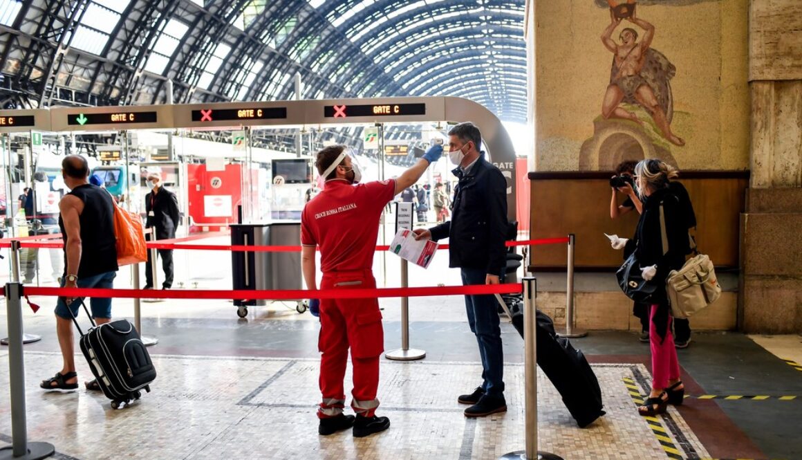 aeroporto milão coronavírus